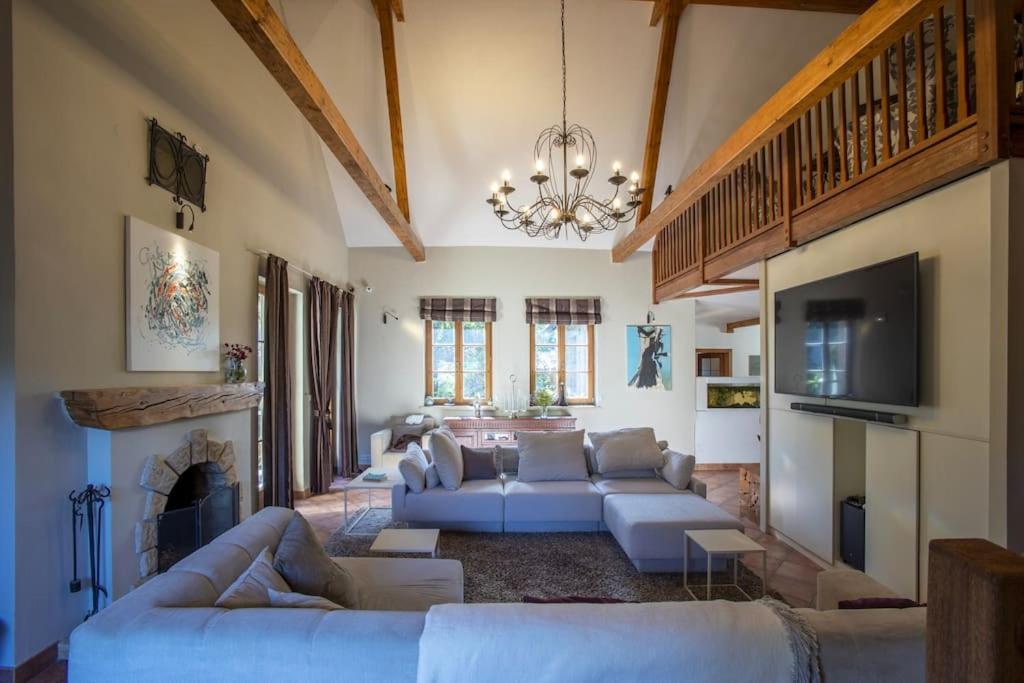 7 Bedroom Secluded Villa Close To Prague Říčany المظهر الخارجي الصورة