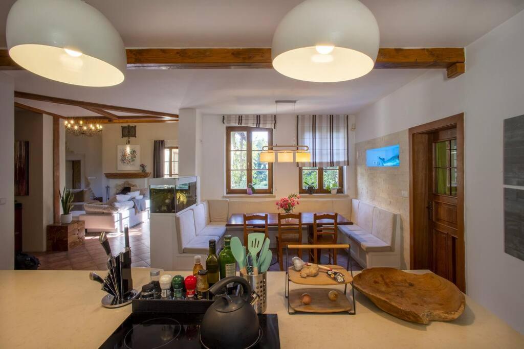 7 Bedroom Secluded Villa Close To Prague Říčany المظهر الخارجي الصورة